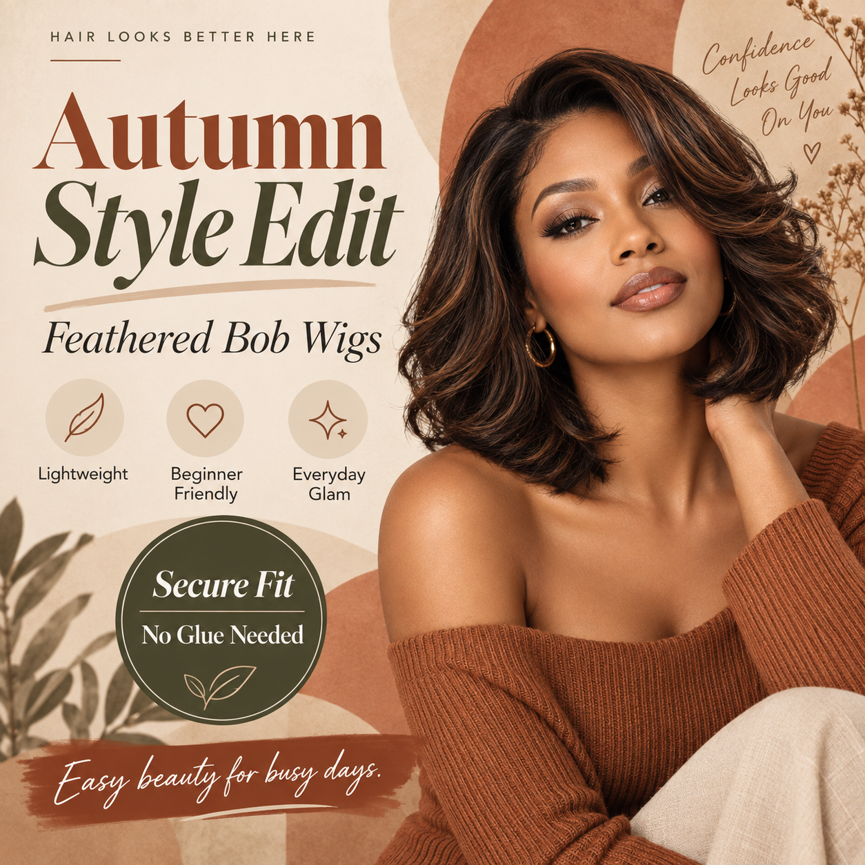 Fall Favorites - Mid-Length Glueless Lace Wigs