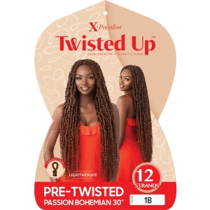 OUTRE PRE-TWISTED PASSION BOHEMIAN 30IN