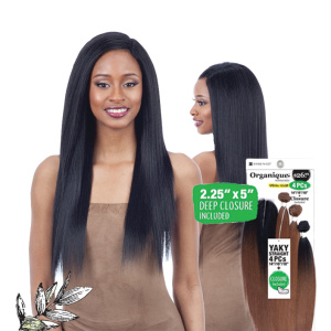 OG ORGQ YAKI STRAIGHT 4PCS (14"16"18" +  CL)