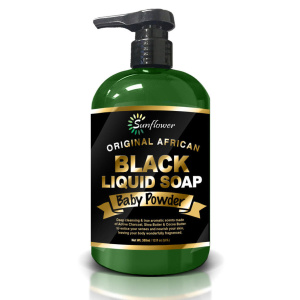 S/F SOAP BLACK LIQUID-BABY POWDER