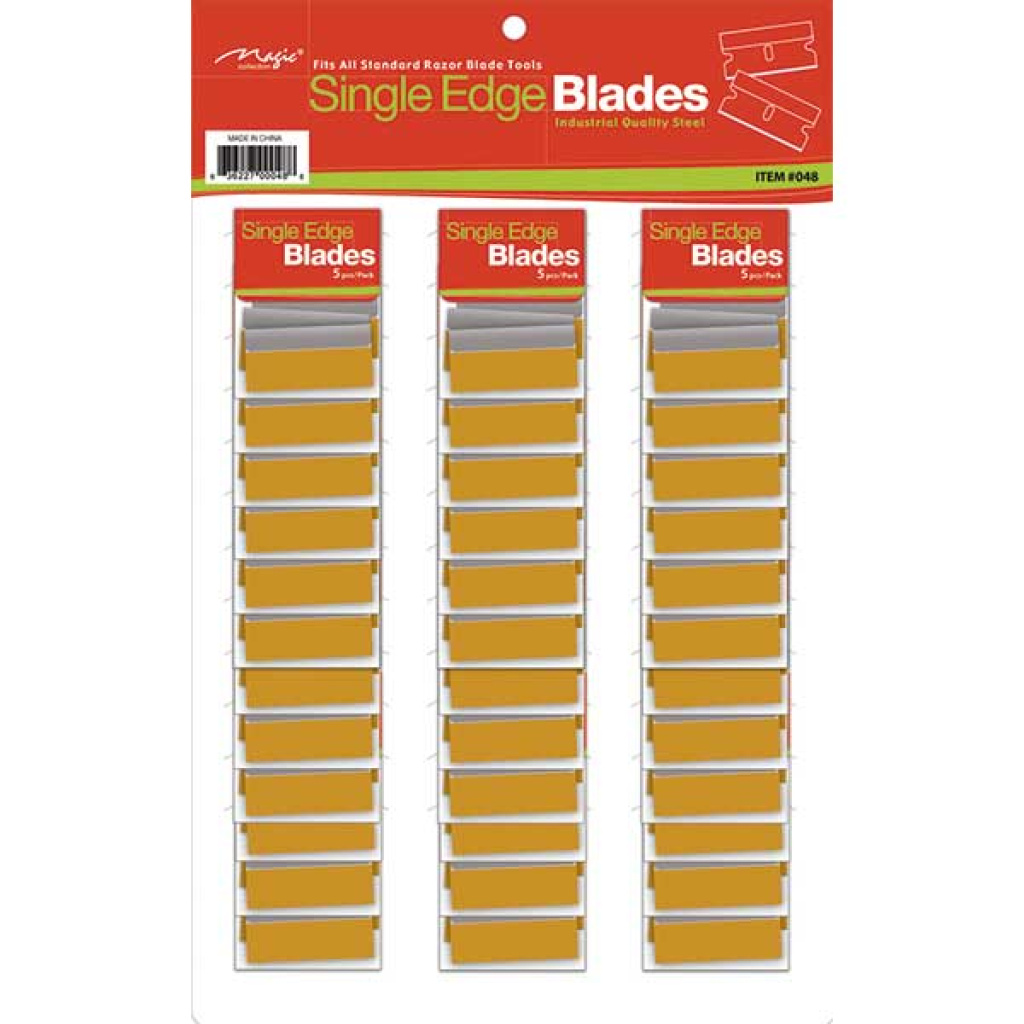 SINGLE EDGE BLADE(3DZ/CARD)(24/CS)