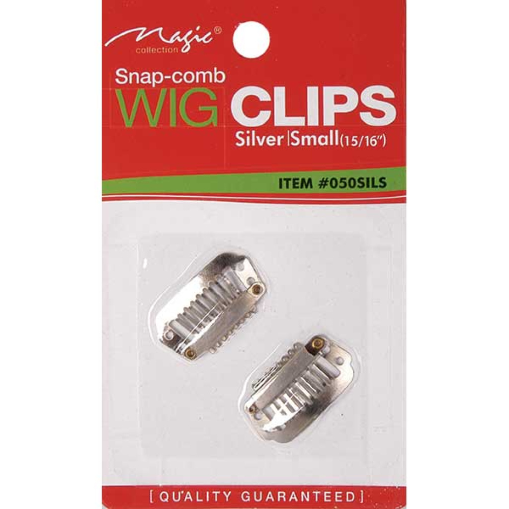 WIG CLIP SILVER SMALL (50DZ/CS)[**]