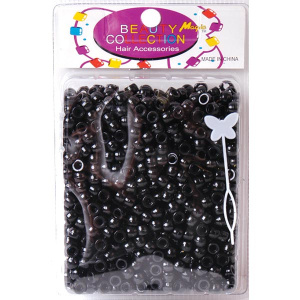 ROUND BEAD 1000Count BLACK(6/5DZ/CS)