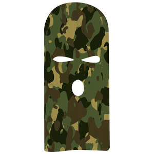 KNIT 3 HOLES FACE MASK (CAMO) (12DZ/CS)