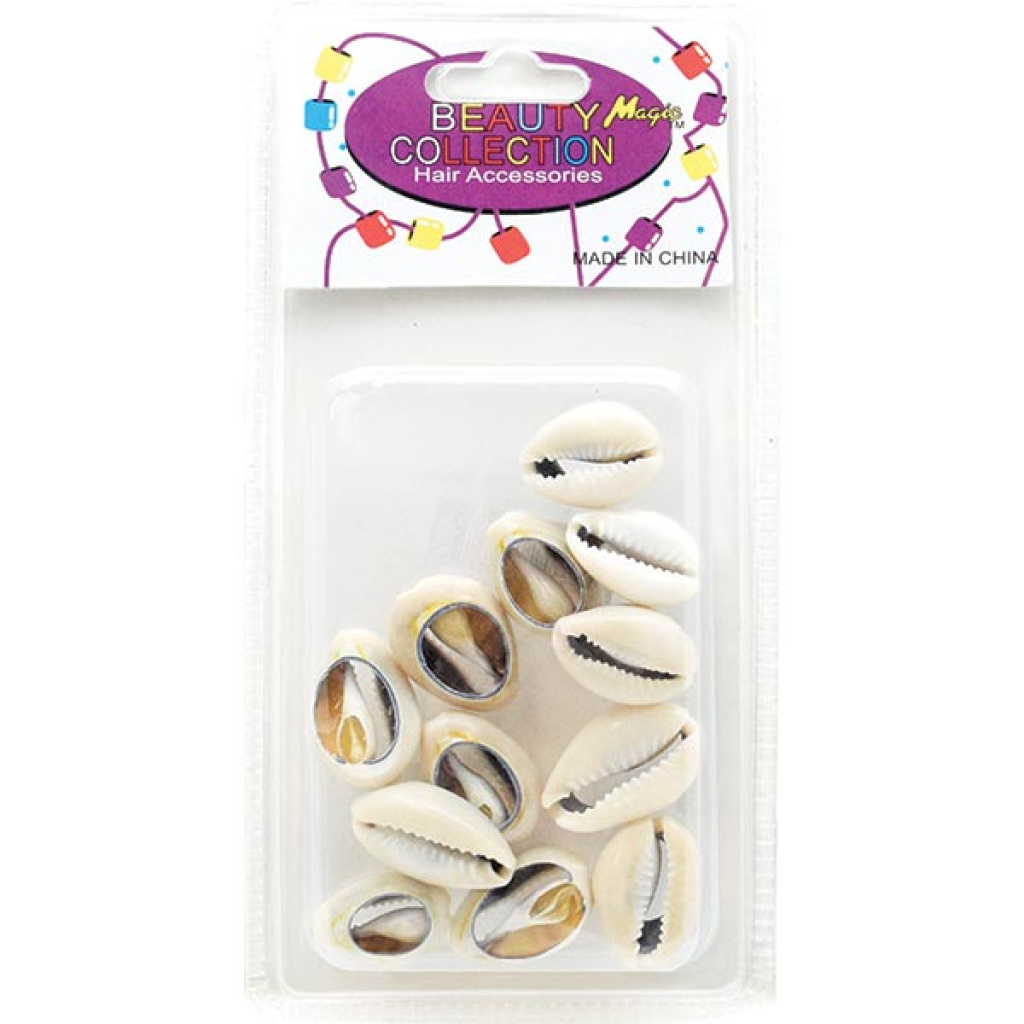 LARGE SHELL HAIR BEAD (24/CS)