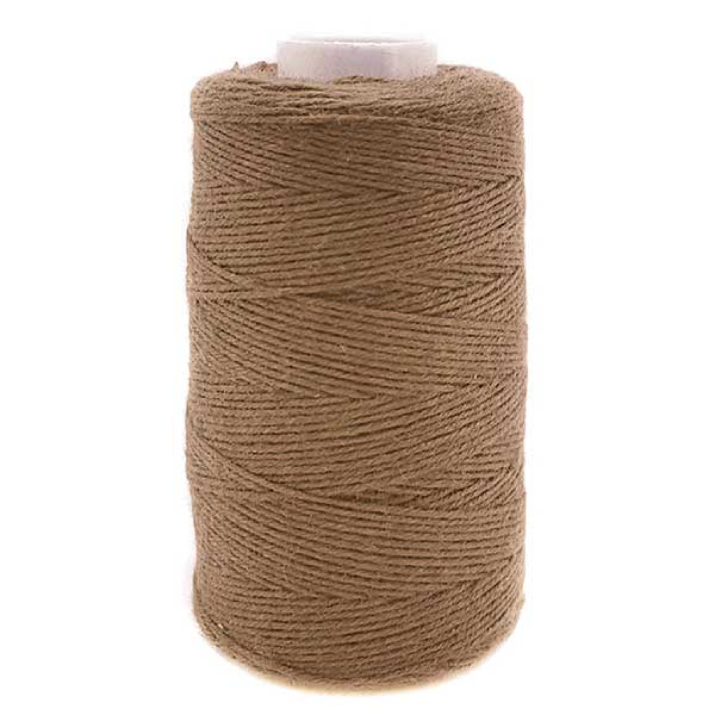 WEAVING THREAD JUMBO LIGHT BROWN(100DZ/CS)
