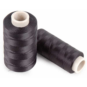 WEAVING THREAD NYLON BLACK JUMBO(100DZ/CS)