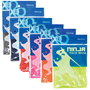 NINJA MASK ASSORT COLOR (24DZ/CS)