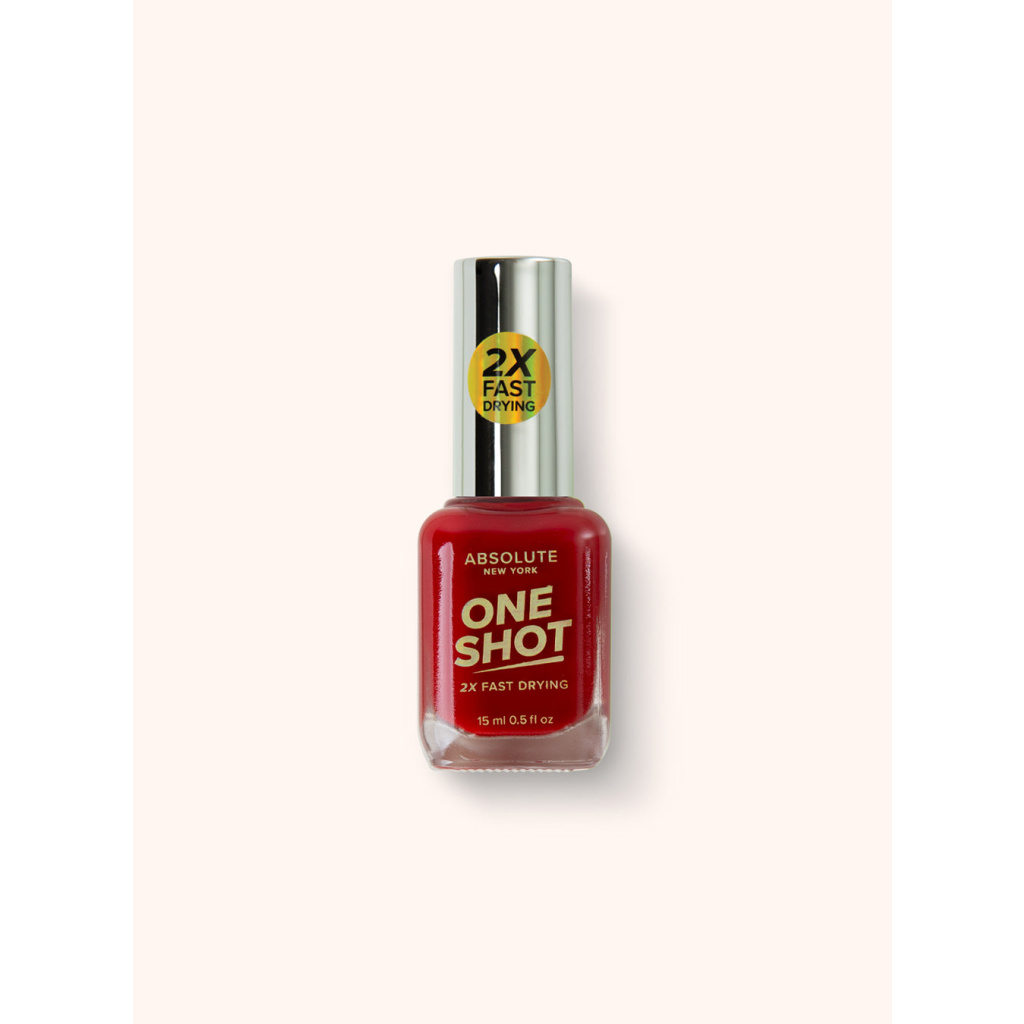 One Shot Nail Polish - Classic Red
