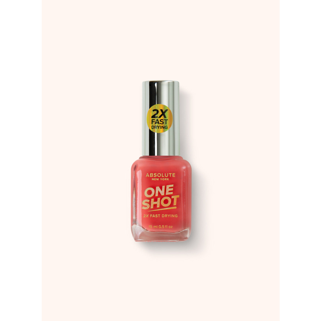 One Shot Nail Polish - Hot Coral