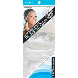 SHOWER CAP CLEAR 8PC(36/CS)