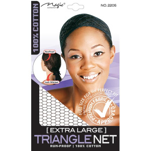 MAGIC TRIANGLE NET COTTON X-LARGE BLA (24DZ/CS)