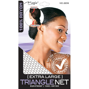 MAGIC TRIANGLE NET RAYON X-LARGE BLA (40DZ/CS)