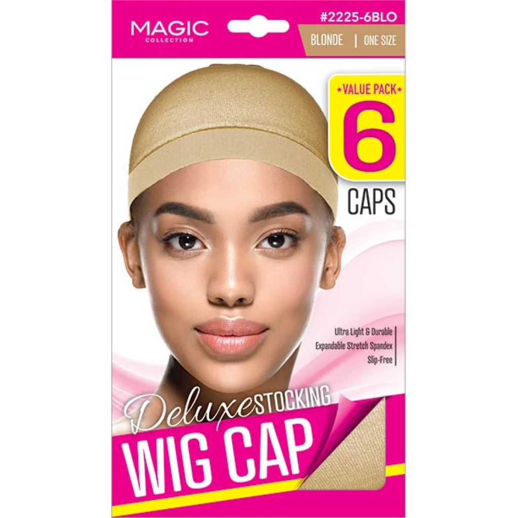 STOCKING WIG CAP BLOND 6/PCS(24/CS)** 36BX/PALLET**