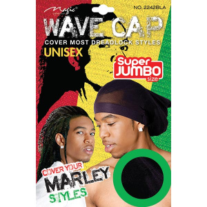 MARLEY STYLE STOCKING WAVE CAP BLACK (40DZ/CS)