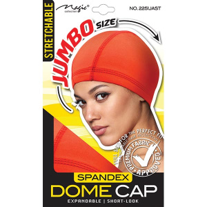 LADIES SPANDEX DOME CAP (JUMBO) ASSORT(36/CS)