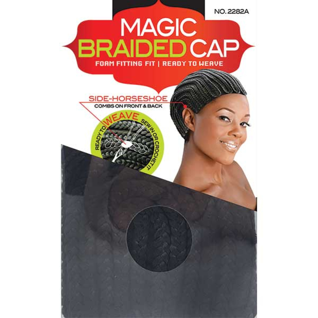 MAGIC BRAIDED CAP *SIDE HORSESHOE* (6DZ/CS)