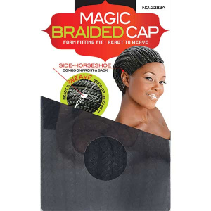MAGIC BRAIDED CAP *SIDE HORSESHOE* (6DZ/CS)