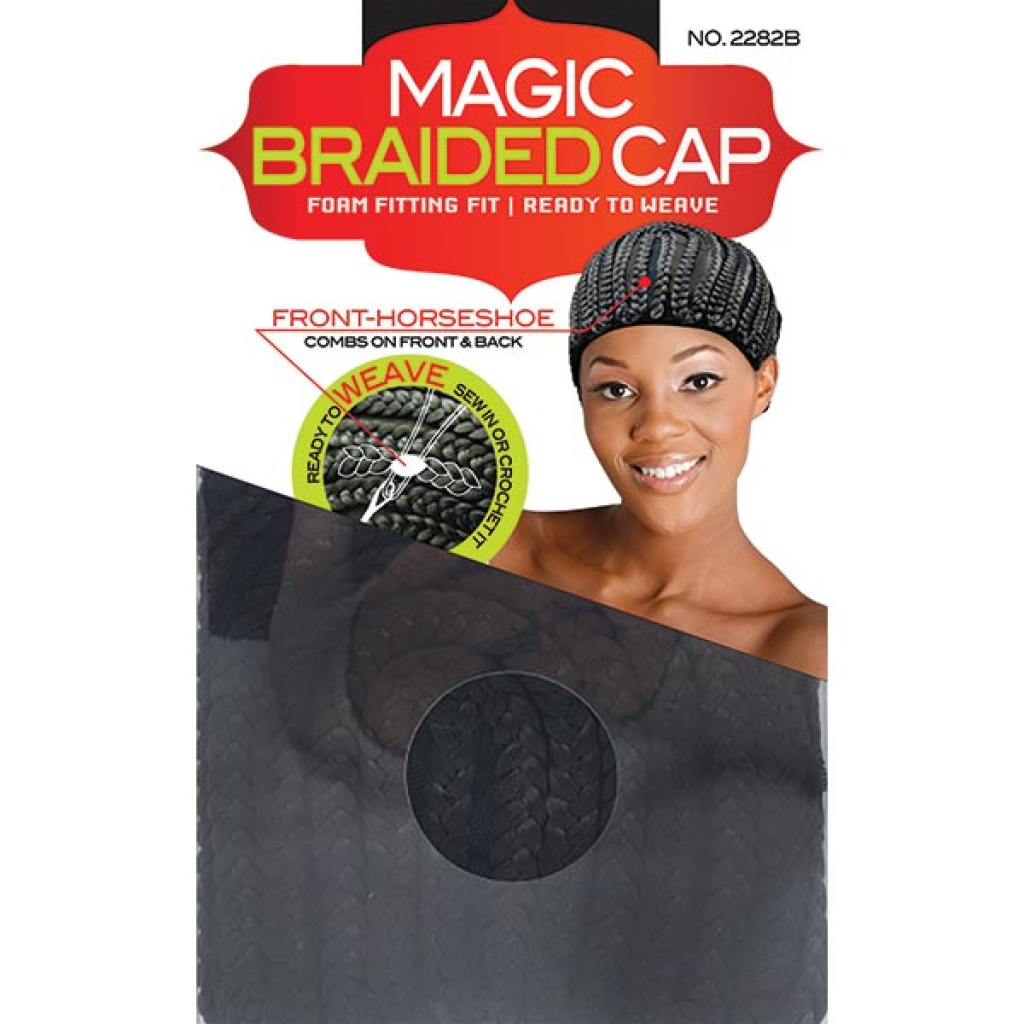 MAGIC BRAIDED CAP *FRONT HORSESHOE* (6DZ/CS)