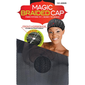 MAGIC BRAIDED CAP *FRONT HORSESHOE* (6DZ/CS)