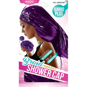 SHOWER CAP (BRAID JUMBO) ASSORT XL(24/CS)
