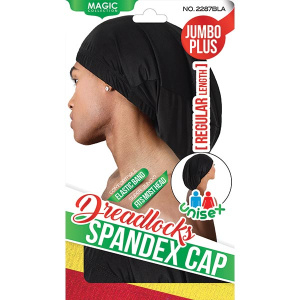DREADLOCKS SPANDEX CAP REG. (12DZ/CS)