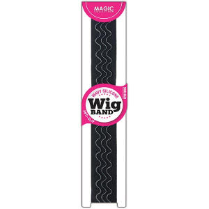 WAVY SILICONE WIG BAND (48DZ/CS)