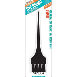 Comb- JUMBO DYE BRUSH BLACK(24/CS)