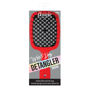 Annie Wet & Dry Detangler Brush, 1 Count, Assorted Colors