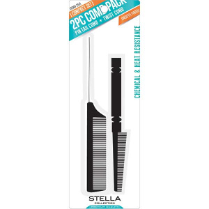 Comb-Two Pcs COMB TWIST & PINTAIL COMBO(24DZ/CS)