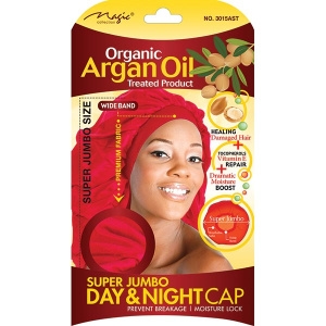 ARGAN OIL JUMBO BAND SLEEP CAP AST.