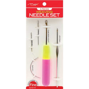 WEAVING NEEDLE KIT -PIN/GRE (24DZ/CS)