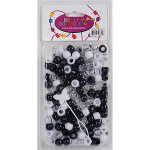 ROUND BEAD 70 LARGE CRY/NAV/WHI (240/6/12)