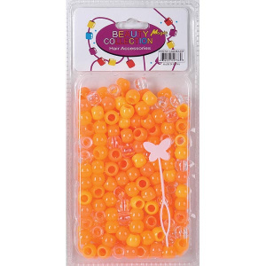 ROUND BEAD 70 LARGE ORANGE ASST (240/6/12)