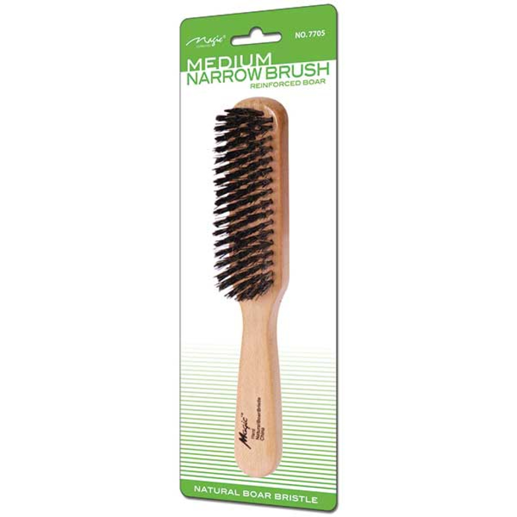 BRUSH NARROW BOAR (MEDIUM) (12/CS)