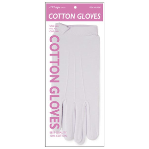 LADIES COTTON GLOVE (L) (60/CS)
