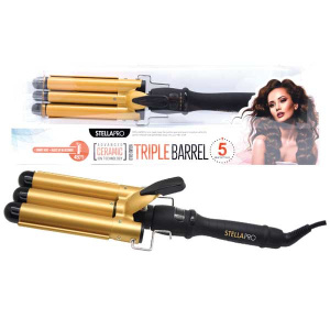 STELLA CERAMIC TRIPLE BARREL IRON 1" (15/CS)