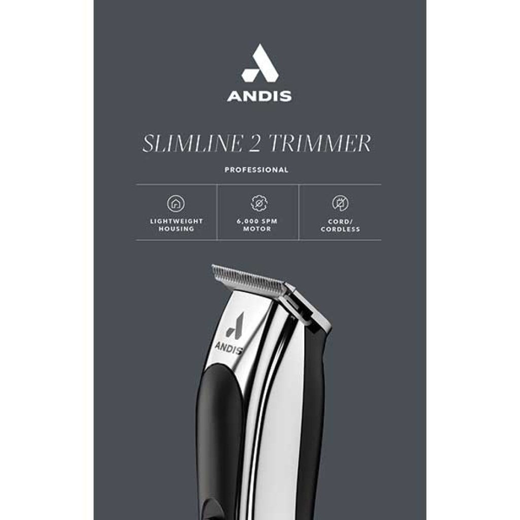 ANDIS TRIMMER SLIMLINE 2 (6/CS)[NEW PKG]