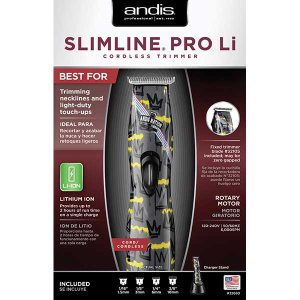 ANDIS TRIMMER SLIMLINE PRO *ANDIS NATION* [LITHIUM ION] (12/CS)