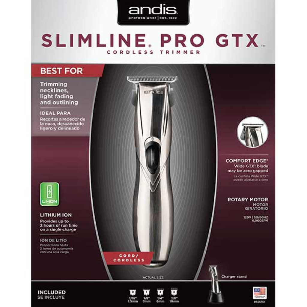 [USE: AD32270] ANDIS TRIMMER SLIMLINE PRO GTX CORDLESS