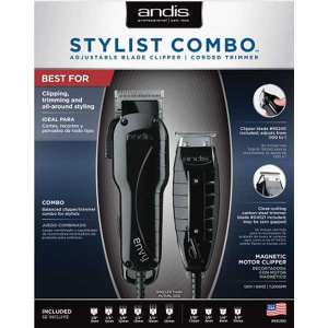 [USE: AD66620] ANDIS COMBO STYLIST ENVY/T-OUTLINER BLACK