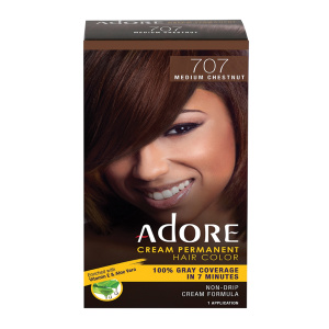 ADORE CREAM PERMANENT KIT [#707] MEDIUM CHESTNUT (12/72/CS)