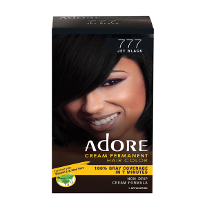 ADORE CREAM PERMANENT KIT [#777] JET BLACK (12/72/CS)