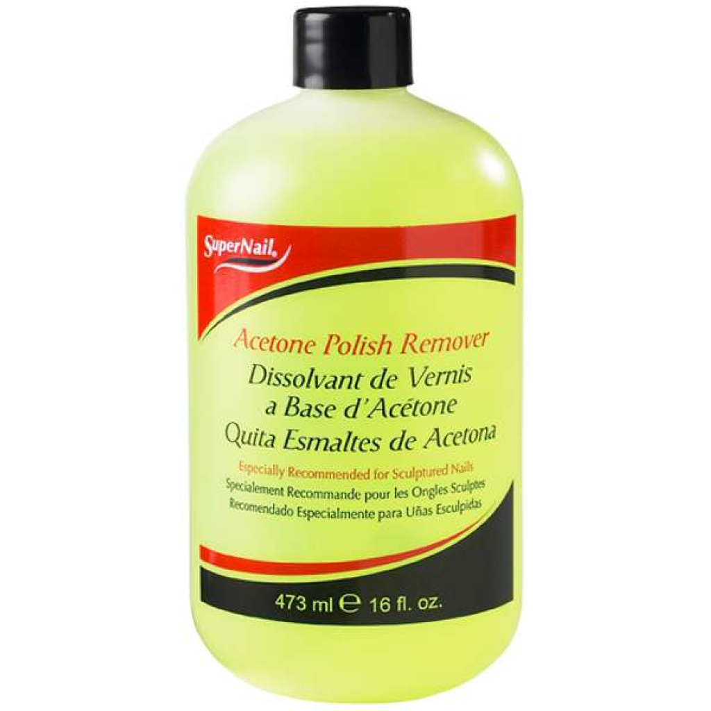 SUPER NAIL POLISH REMOVER REG ACETONE 16 OZ