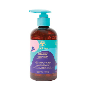 AS I AM BORN CURLY SHAMPOO & WASH 8OZ