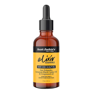 AUNT JACKIE'S ELIXIR ESSENTIALS OIL 2OZ SAW PALMETTO (6/DS/4/CS) *NEW*