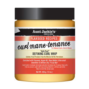 AUNT JACKIE'S FLAXSEED DEFINING CURL WHIP (15OZ) [CURL MANE-TENANCE] (12/CS)