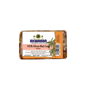 AKWAABA 100% BLACK SOAP 4oz
