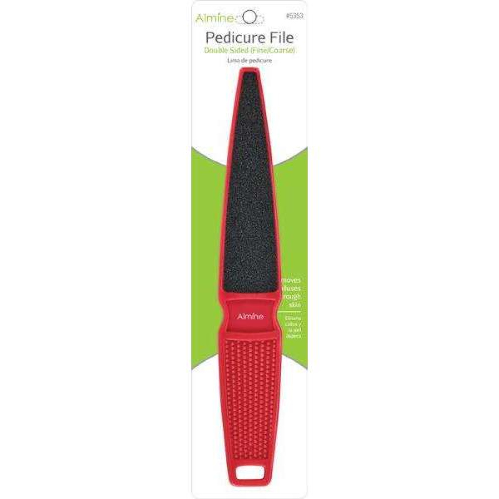 Almine Long Pedicure File, Asst Color