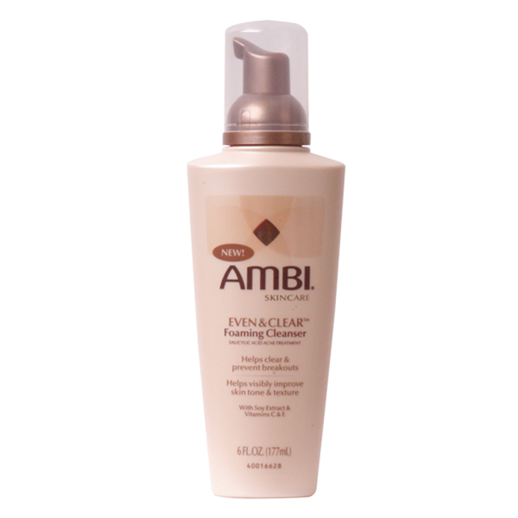 AMBI EVEN & CLEAR FOAM CLEANSER (6OZ) (24/CS)